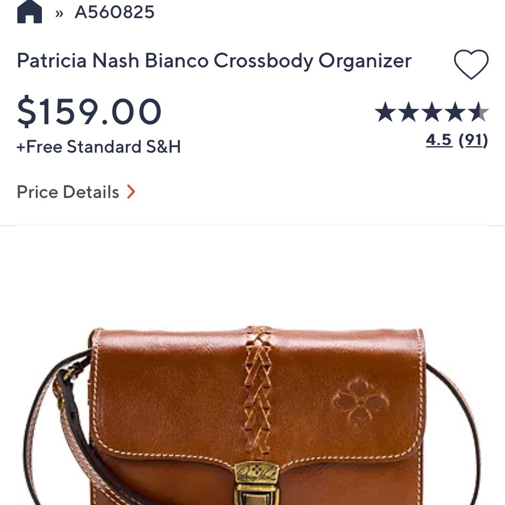 Patricia Nash Brown Crossbody Organizer❤️‍🔥 - Picture 2 of 6